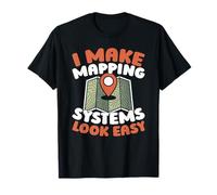 Mapping - Spatial Data GIS Technician T-Shirt