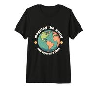 Mapping the World one Layer at a Time, GIS, Environmental Premium T-Shirt