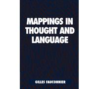 Mappings in Thought and Language