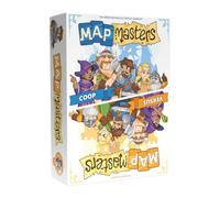 Maps Masters | Strategic & Creative Board Game | Build Your Dungeon and Trace Your Path | Competitive or Co-op Mode | Adventure & Thinking Game