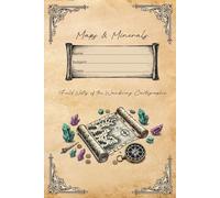 Maps & Minerals: Geography Notebook: Fantasy-inspired school journal (6x9 in, Lined)