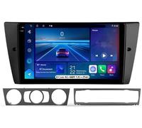 Maps Navigation Android 15 Car Stereo Radio for BMW 3-Series E90 E91 E92 E93 2005-2013 Bluetooth with GPS Navigation GPS(8 Core 4g+wifi 12g+256g)
