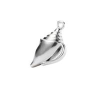 MAQDDO 100pcs Stainless Steel Ocean Animal Starfish Seahorse Shell Fish Dolphin Charms Pendant For DIY Necklace Jewelry Making Accessorie For Bracelet(Color 13)