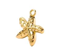 MAQDDO 100pcs Stainless Steel Ocean Animal Starfish Seahorse Shell Fish Dolphin Charms Pendant For DIY Necklace Jewelry Making Accessorie For Bracelet(Color 6)