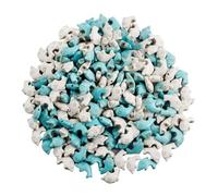 MAQDDO 100Pcs Trendy Turquoise Summer Ocean Turtle Dolphin Starfish Pendant For Jewelry Making DIY Sea Animal Cute Fish Charms Finding For Bracelet(Color 4)
