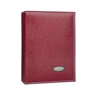 MAQDDO 1PCS Photo Album with PU Leather Cover for 6inch-102x153mm Picture Scrapbook with Insert Pockets Memory Keepsake For Family(Red)