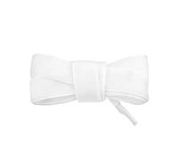 MAQDDO 5pairs Flat Shoelaces Snow Yarn Satin Silk Ribbon Shoelace Sneakers Shoe Laces For Woman For Kids Adults(White,160cm)