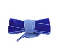 MAQDDO 5pairs Flat Shoelaces Snow Yarn Satin Silk Ribbon Shoelace Sneakers Shoe Laces For Woman For Kids Adults(Royal blue,120cm)