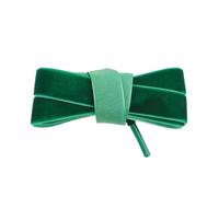 MAQDDO 5pairs Flat Shoelaces Snow Yarn Satin Silk Ribbon Shoelace Sneakers Shoe Laces For Woman For Kids Adults(Green,160cm)