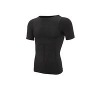 MAQDDO Men Slimming Body Shaper Belly Control Shapewear Man Shapers Modeling Underwear Waist Trainer For Sports(Black With Sleeve,M)