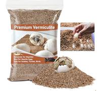 MAQIHAN Vermiculite for Reptiles - 14OZ Vermiculite Terrarium Reptiles Reptile Substrate Reptile Bedding Reptile Sand for Egg Incubator, Bearded, Gecko, Hermit, Snake, Tortoise, Turtle, Plants