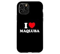 Maqluba Heart Funny Cute Favorite Food Levantine Pilaf Fan Case for iPhone 11 Pro