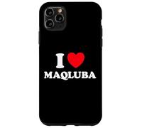 Maqluba Heart Funny Cute Favorite Food Levantine Pilaf Fan Case for iPhone 11 Pro Max