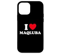 Maqluba Heart Funny Cute Favorite Food Levantine Pilaf Fan Case for iPhone 12 mini