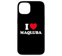 Maqluba Heart Funny Cute Favorite Food Levantine Pilaf Fan Case for iPhone 13
