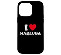 Maqluba Heart Funny Cute Favorite Food Levantine Pilaf Fan Case for iPhone 14 Pro Max