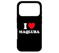 Maqluba Heart Funny Cute Favorite Food Levantine Pilaf Fan Case for iPhone 17 Pro