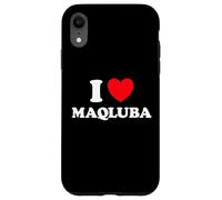 Maqluba Heart Funny Cute Favorite Food Levantine Pilaf Fan Case for iPhone XR
