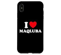 Maqluba Heart Funny Cute Favorite Food Levantine Pilaf Fan Case for iPhone XS Max