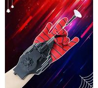 MAQRLT Spider Web Shooter, Web Launcher String Shooters Toy, Cool Gadgets, USB Charging, Instant Retract Button, Ultimate Superhero Gift (Pinkish White) (Black)