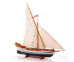 Maquette bateau en bois : Le Martegaou