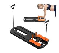 Máquina de Pilates para Entrenamiento en Casa, Reformador de Pilates portátil | Máquina Pilates Reformer Tabla deslizante compacta para Pilates,Robusto equipo de Pilates Ab Core Trainer para interiore