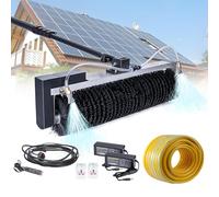 Máquina Limpieza Lavado Paneles fotovoltaicos con Varilla cópica Equipo Limpieza Paneles solares Robot Limpiador Solar Kit pértiga eléctrica con alimentación Agua 7.5m(24.6ft)