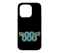 Maquizcoatl Aztec Two Headed Serpent Case for iPhone 15 Pro