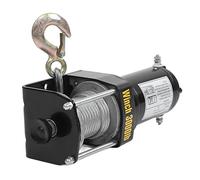 Maqulae 3000lbs Electric Winch Kit, Copper Terminal Multi Strand Wire Rope with Remote Control, Automatic Brake for ATV UTV Accessories