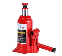 Maqulae 8T Hydraulic Bottle Jack, Portable Heavy Duty with Release Oil Return Valve, for Car Truck Caravan Tractors Construction Industrial