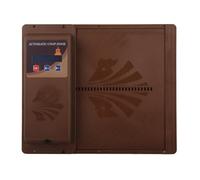 Maqulae Automatic Chicken Coop Door, Timer and Manual Mode Control with LED Display, for Chickens Ducks Geese Poultry Safety (Brown)