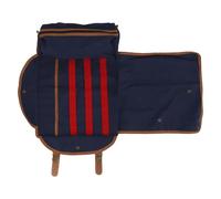 Maqulae Bartender Tool Bag Bartender Kit Bag Multifunctional Portable Large Capacity Canvas Travel with Strap for Outdoor Parties Events Professional Bartenders (Blue)