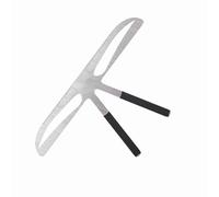 Maqulae Eyebrow Ruler for Shaping 4 Styles Symmetry Guide Stainless Steel | 4 Eyebrow Shape Stencils Included, Classic/standard/European/akinami, Three-point Positioning Design, Fits Nose Bridge