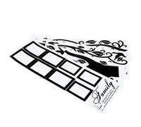 Maqulae Family Photo Tree Wall Sticker, 35.4in Removable PVC Decal | Self-Adhesive Family Memory Display, Nature Theme Mural for Living Room, Bedroom, No- Removal, Durable PVC Film
