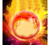 Maqulae Fire Extinguisher Ball, 4KG Dry Powder Automatic Fire Fighting Equipment with Hand Throw Design, for Warehouse Forest Home Office Vehicle Camping Protection