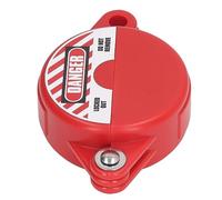 Maqulae Gate Valve Lockout, 25 to 64mm Handwheel Lock Industrial Pipeline Safety Device with Copper Plated Chrome Screw, for Power Environments