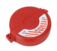 Maqulae Gate Valve Lockout Device, Impact Resistant PA Material with 2 Locking Holes, for Outdoor Faucet Knob Lock Tank Lock Gas Valve 64mm to 127mm