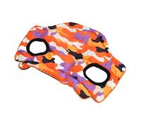 Maqulae Halloween Pet Vest, Reversible Soft Breathable Warm Coat with Funny Ghost Evil Face Patterns for Dogs Cats (XL)