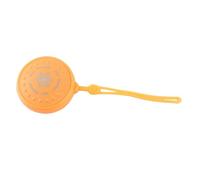 Maqulae Handheld Stress Relief Toy, 265 Colors Lights Mini Vibration Anxiety Relief with Auto Timer, Portable No Noise Motor for Office Home Travel (Orange)