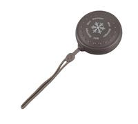 Maqulae Handheld Stress Relief Toy, 265 Colors Lights Mini Vibration Anxiety Relief with Auto Timer, Portable No Noise Motor for Office Home Travel (Gray)