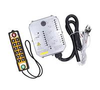 Maqulae Industrial Remote Control, Anti Drop Crane Remote Control with Power Monitoring Function LED Indicator 800MHz Transmission, for Cranes Conveyors Coal Mining Equipment (#2)