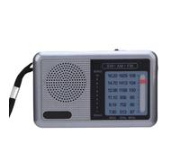 Maqulae Portable AM FM SW Radio with HiFi Sound, Battery Operated for | USB Rechargeable, Compact Design, Full Band Reception, Ideal for Home Outdoor Use