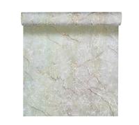 Maqulae Self Adhesive Wallpaper PVC Marble Texture Oil Proof High Temperature Resistant 40cmx3m Wall Sticker for Kitchen Cabinet Countertop Backsplash