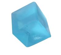 Maqulae Squeeze Ice Block Toy, Miniature Simulation Blue Ice Stress Relief Reusable Squeeze Toy with Comfortable TPR Material, for Adults and Kids