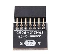 Maqulae TPM 2.0 Module Security Module Encryption Board Remote Card Security Trusted Platform LPC 14 Pin with Compact Size for 10 8.1 7 Series
