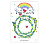 MAQVQLU Back to School Bracelet Mommy and Me First Day of School Bracelet First Day of School Gift, L, Alloy, no gemstone