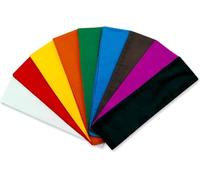 MAR | Black Grading Sash - Traditional Grading Kickboxing/Muay Thai Sash - Single Colour, 300cm Martial Arts Ranking Sash For Tai Chi, Thai Boxing & More