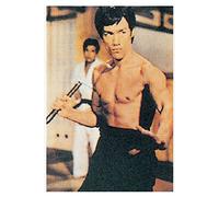 MAR | Bruce Lee Poster, Chinese Kung-Fu Poster, Martial Arts Poster, Bruce Lee Gifts,Karate Poster Gifts Striking Points Diagram, Martial Arts Gifts for Adults & Kids - Unisex