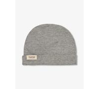 Mar Copenhagen Grey Melange Brand-patch Folded-brim Organic-cotton Blend Beanie Hat 0-6 Months 2months