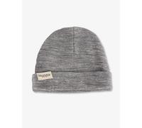 Mar Copenhagen Grey Melange Brand-patch Ribbed Wool Beanie 0-6 Months 2